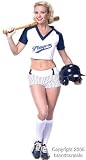 Sexy Baseball Player Costume (Size: Medium 10-12)