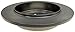 ACDelco Silver 18A726A Rear Disc Brake Rotor