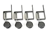 MSI SS-CSS Sturdy-Step Spring-Loaded Casters Set (4 wheel set)