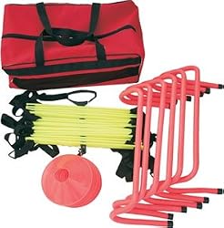 Cintz Agility Training Kit, Speed ladder, Hurdles, Cones, Free Bag