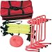 Cintz Agility Training Kit, Speed ladder, Hurdles, Cones, Free Bag