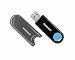 Electronics : Transcend JetFlash 210 - USB flash drive (biometric) - 2 GB - Hi-Speed USB - blue