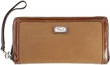 Fossil Gifts - Solid Travel Wallet (Color: Saddle)