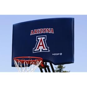 Arizona Basketball Backboard Cover by HoopFX by 