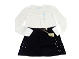 Brand New Girls Children's Place Clothes - Dark Purple Scooter Skorts Skirt and Milk (Off-White) Top - Size (XL), 14