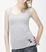 Kate Ruber(R) コスメファブリックストレッチ タンク  グレー M-L