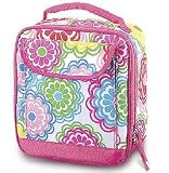 Flower GIRL lunch TOTE school insulated pink BAG NEW