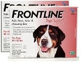 12 PACK Frontline Top Spot Red: for Dogs 89-132lbs.