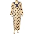 Caftans Tunics Womens Viscose Evening Dress Size L (kftn852)