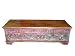 18c Handcarved India Furniture Antique Teak Wood Hope Chest