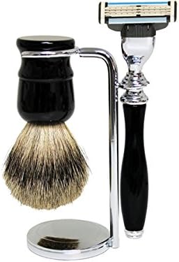 Kensington Classic Mach 3 Shaving Set Black