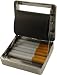 All In One Automatic Cigarette Roller & Storage Box (Silver) (For King Size Only) #80