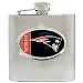 New England Patriots 6oz Stainless Steel Hip Flask NFL Football (Available Engraved)