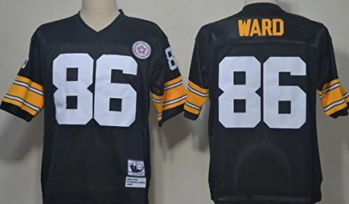 Classic Hines Ward #86 Pittsburgh Steelers Unsigned Custom Black Football Throwback Jersey for men -XXXL