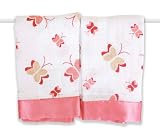 from Aden + Anais aden + anais Nay Nay Butterfly Muslin Issie (2-Pack) (Model 7500-813701011462)