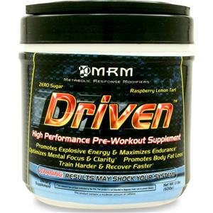 MRM, 駆動, 高性能プレワークアウトサプリメント, タルトラズベリーレモン, 500g