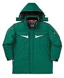 KURODARUMA(クロダルマ) 防水防寒 (耐水圧 10,000mm 透湿性 4,000g//24h) コート グリーン L