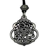 Lotus & The Aum Pendant Om Jewelry Buddhist and Hindi Tantric Necklace