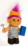 My Lucky HANDYMAN Troll Doll (Purple Hair)