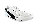DIESEL EPENIME LEATHER LO TOP TRAINERS WHITE/BLACK
