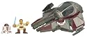Star Wars Galactic Heroes Cinema Scene - Obi Wan's ROTS Jedi Starfighter