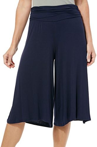 LDLA Womens Knit Gaucho Capris