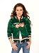 Minnesota Wild Women's Classic Satin Baseball Collar Jacket - by Alyssa Milano