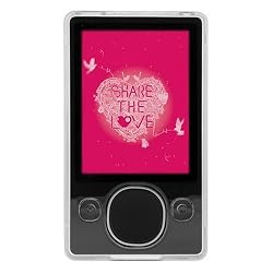 1~brand new ZUNE II 80G CRYSTAL CASE ~CLEAR