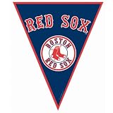 Lets Party By Amscan Boston Red Sox Baseball Pennant Banner