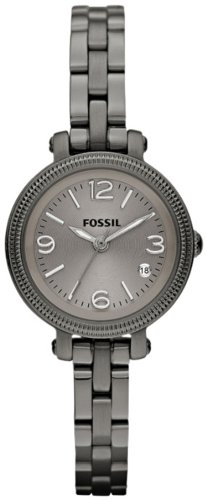 Fossil Watches, Women's Heather Mini Stainless Steel Watch Smoke