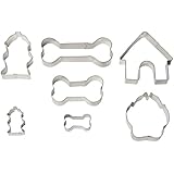 R & M Industries 1947 Dog Bone Cookie Cutters, Set of 7