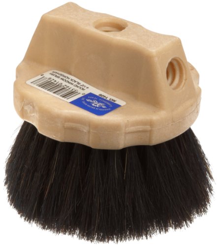 Magnolia Brush 1426 4-1/2-Inch Black Horsehair Round Window Brush