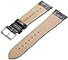 Hadley-Roma Men's MSM898RA-240 24-mm Black Alligator Grain Leather Watch Strap