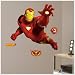 Magnificent Peel & Stick By RoomMates IronMan Giant Wall Decal