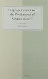 Language contact and the development of Modern Hebrew