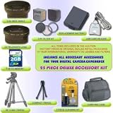 25PC KIT FOR PANASONIC LUMIX DMC-FZ30 DMC-FZ50 DMC-FZ8