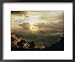 The Volcanic Cone of Santa Maria Pierces the Clouds in the Western Highlands of Guatemala National Geographic Collection Framed Art Poster Print by Joe Scherschel, 22x18