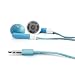 Search : yooZoo iPod iPhone MP3 Earbud Stereo Headphones - Horizon Blue