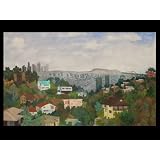 View of Los Angeles: Beachwood Canyon, 20x24in.
