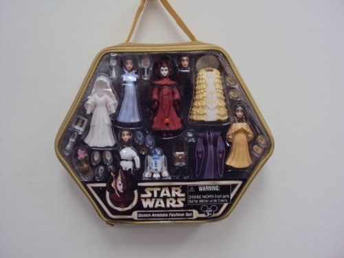 Disney Queen Amidala Fashion Polly Pocket Set Star Wars