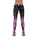 Slimming Girl Galaxy Active Seamless Stretchy Yoga Leggings Full Ankle Length