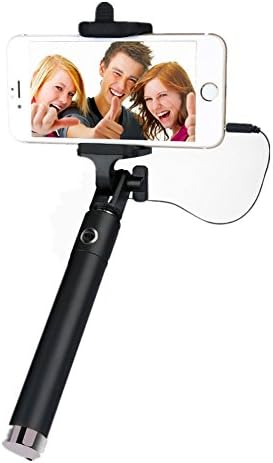 Selfie Stick, Suoozy Battery Free Wired Selfie Monopod for Mobile Phones-Black
