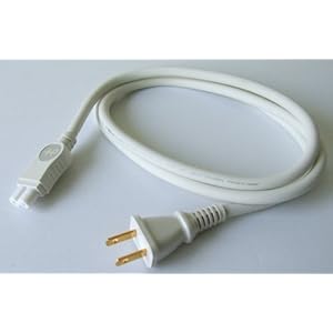 【クリックで詳細表示】小柳出電気商会 メガネ型パワーケーブル 1.2m d＋Power Cable C7/1.2