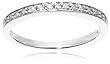 10k White or Yellow Gold Round Diamond Band (1/6 cttw, J-K Color, I2-I3 Clarity)