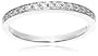 10k White Gold Round Diamond Band (1/6 cttw, J-K Color, I2-I3 Clarity), Size 6