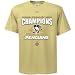 Majestic Pittsburgh Penguins Gold 2009 NHL Stanley Cup Champions Athletics Cup Champs II T-shirt