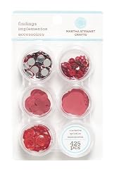 Martha Stewart Crafts Findings, Garnet