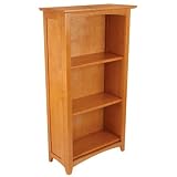 Product details for Avalon Tall Bookshelf in Honey by KidKraft