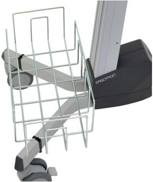 Ergotron 97-544 Neo-Flex Wire Basket Kit - Mounting component ( basket ) - chrome - for P/N: 24-205-214, 24-206-214
