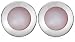 Silver Small Round Pink Mother of Pearl Stud Earrings